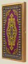 Нарды, шашки Ковер фиолетовый на светлом Презент (средние)